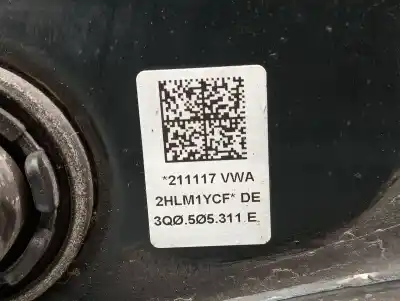 Автозапчастина б/у задній нижний правий ригель підвіски для skoda superb (3v3) active посилання на oem iam 3q0505311e  