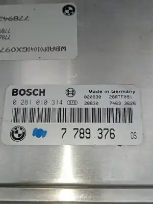 Second-hand car spare part ecu engine control for bmw 5 touring (e39) 525 d oem iam references 0281010314  7789376