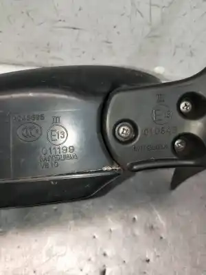 Second-hand car spare part right rearview mirror for subaru legacy berl. b13 (bl) 2.0 d classic oem iam references 011199  010843