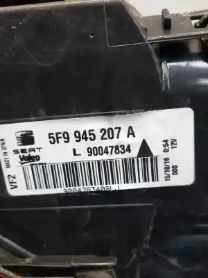 Second-hand car spare part left tailgate light for seat leon (5f1) style oem iam references 5f9945207a  90047834