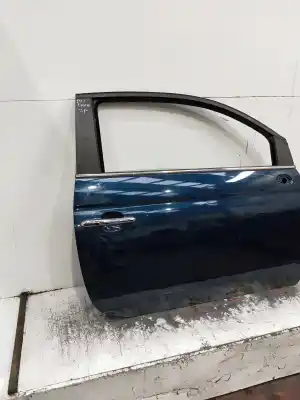 Peça sobressalente para automóvel em segunda mão porta dianteira direita por fiat 500 312 1.0 hybrid referências oem iam   