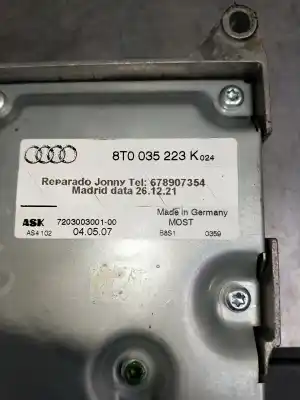 Second-hand car spare part electronic module for audi a5 (8t3) 3.0 tdi quattro oem iam references 8t0035223k  720300300100