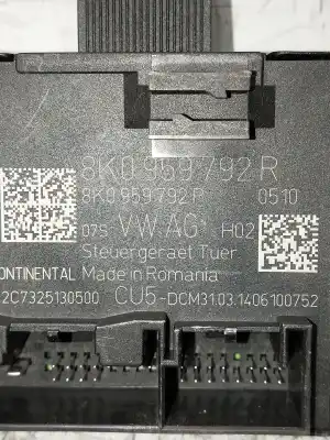 Автозапчастина б/у електронний модуль для audi a4 b8 avant (8k5) 2.0 tdi посилання на oem iam 8k0959792r  a2c732510500