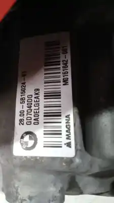 Автозапчастина б/у коробка передач для bmw x1/ix1 u11 x1 sdrive18d посилання на oem iam gd7q40dg 2800 581502401 m151642001 