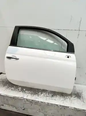 Peça sobressalente para automóvel em segunda mão porta dianteira direita por fiat 500 312 1.0 hybrid referências oem iam   
