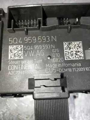 Peça sobressalente para automóvel em segunda mão módulo eletrônico por seat ateca (kh7) style go referências oem iam 5q4959593n  a2c7741960200