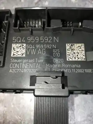 Second-hand car spare part electronic module for seat ateca (kh7) style go oem iam references 5q4959592n  a2c7741970200