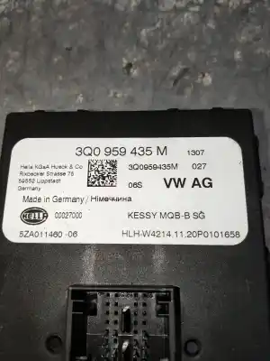 Second-hand car spare part electronic module for seat ateca (kh7) style go oem iam references 3q0959435m  5za01146006