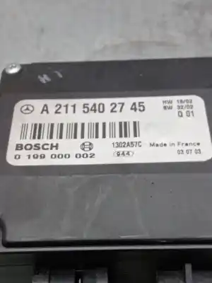 Gebrauchtes Autoersatzteil elektronisches modul zum mercedes clase e (w211) e 220 cdi (211.006) oem-iam-referenzen 0199000002 a2115402745  