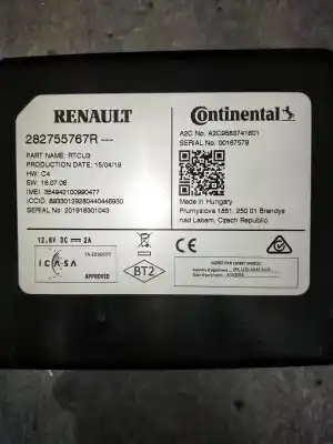 Pezzo di ricambio per auto di seconda mano modulo elettronico per renault zoe limited 72 cv / 53 kw riferimenti oem iam 282755767r  a2c9583741601