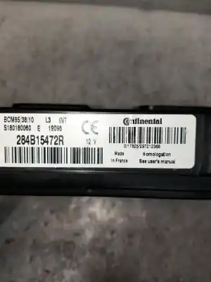 Second-hand car spare part electronic module for renault zoe limited 72 cv / 53 kw oem iam references 284b15472r  