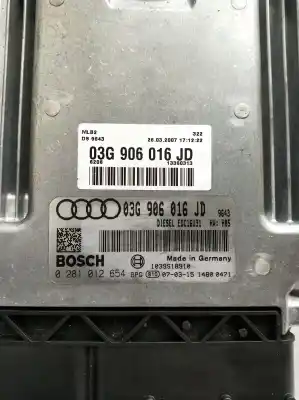 Автозапчастина б/у ебу контролер двигуна для audi a4 b7 (8ec) 2.0 tdi 16v посилання на oem iam 0281012654 edc16u31 03g906016jd