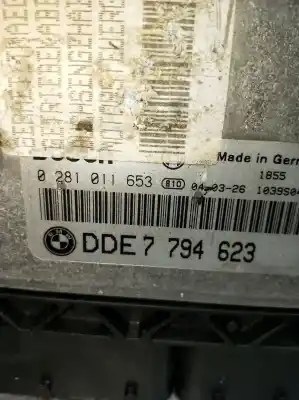 Second-hand car spare part ecu engine control for bmw 3 compact (e46) 318 td oem iam references 0281011653  