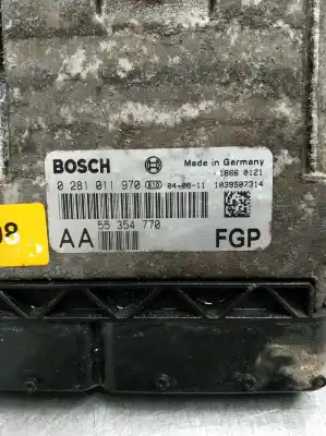 Second-hand car spare part ecu engine control for saab 9-3 sport sedán 1.9 tid cat oem iam references 0281011970  55354770