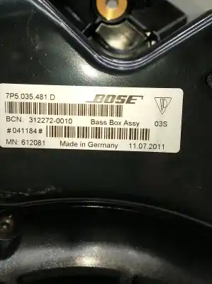 Автозапчастина б/у електронний модуль для porsche cayenne (92a) 4.8 s посилання на oem iam 7p5035481d  