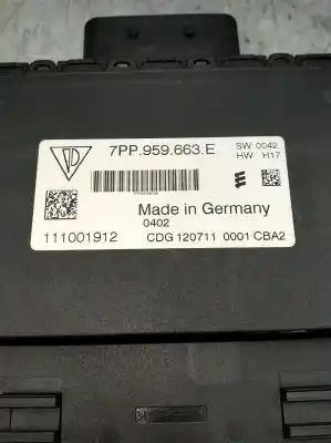 Pezzo di ricambio per auto di seconda mano modulo elettronico per porsche cayenne (92a) 4.8 s riferimenti oem iam 7pp959663e  