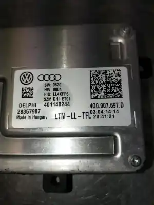 Second-hand car spare part xenon headlights control unit  for audi a4 b8 avant (8k5) 2.0 tdi oem iam references 4g0907697d 28357987 401140244