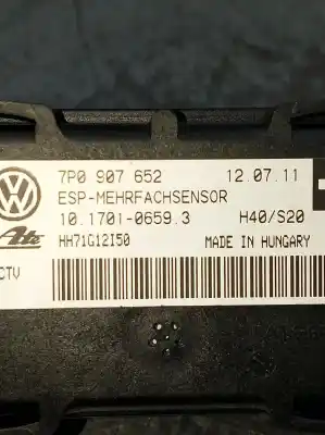 Автозапчастина б/у електронний модуль для porsche cayenne (92a) 4.8 s посилання на oem iam 7p0907652 1017010659  