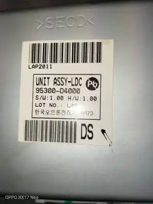 Peça sobressalente para automóvel em segunda mão módulo eletrônico por kia optima vision referências oem iam 95300d4000  