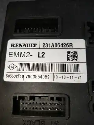 Pezzo di ricambio per auto di seconda mano modulo elettronico per dacia spring electric extreme 65 cv / 48 kw riferimenti oem iam 231a06426r 505532f10 7893554059