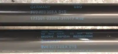 Автозапчасти б/у амортизатор капота за skoda superb (3v3) active ссылки oem iam 3v0823359a  