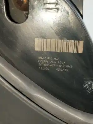 Second-hand car spare part left tailgate light for bmw 5 (e60) 530 d oem iam references 6910767  