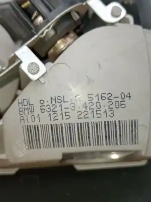 Second-hand car spare part interior rear right light for bmw x3 (e83) 2.0 d oem iam references 63213420206  