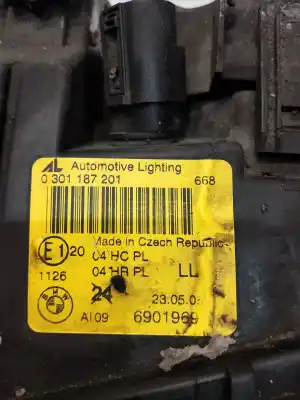 Second-hand car spare part left headlight for bmw 3 compact (e46) 320 td oem iam references 0301187201  6901969