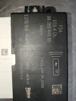 Peça sobressalente para automóvel em segunda mão módulo eletrônico por citroen c4 cactus bluehdi 100 referências oem iam 9836044880 1935505704 e315166