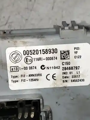 Second-hand car spare part electronic module for opel combo d-y17ct oem iam references 00520158930  28468797