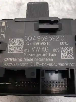 Second-hand car spare part electronic module for seat leon (5f1) style oem iam references 5q4959592c  a2c7465650000