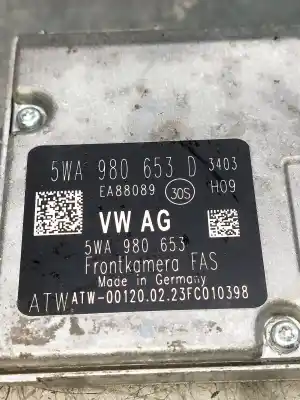 Second-hand car spare part electronic module for cupra formentor (km7) 1.5 tsi oem iam references 5wa980653d  fc010398