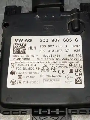 Second-hand car spare part electronic module for cupra formentor (km7) 1.5 tsi oem iam references 2q0907685g  6pz01349837