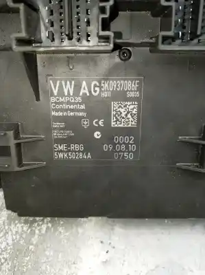 Second-hand car spare part electronic module for seat alhambra (710, 711) 2.0 tdi oem iam references 5k0937086f  5wk50284a