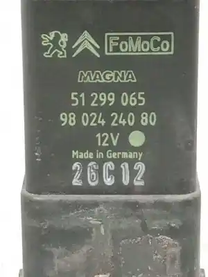Second-hand car spare part electronic module for citroen berlingo furgoneta/monovolumen (b9) 1.6 hdi 90 oem iam references 9802424080 51299065  