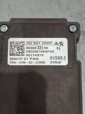 Peça sobressalente para automóvel em segunda mão módulo eletrônico por peugeot 2008 ii (ud_, us_, uy_, uk_) 1.5 bluehdi 100 referências oem iam 9836833180 2022001569pak  