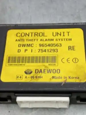 Second-hand car spare part electronic module for daewoo kalos (klas) 1.4 oem iam references 96540563  7541293