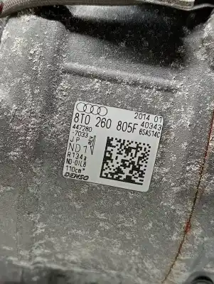 Second-hand car spare part air conditioning compressor for audi a4 b8 avant (8k5) 2.0 tdi oem iam references 4472807033  8t0260805f