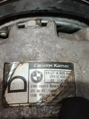 Second-hand car spare part air conditioning compressor for bmw 3 compact (e46) 320 td oem iam references 64526905643  3r41045010