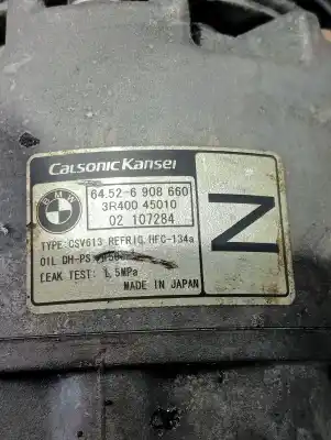 Peça sobressalente para automóvel em segunda mão compressor de ar condicionado a/a a/c por bmw serie 3 compact (e46) * referências oem iam 6452608660  3r40045010