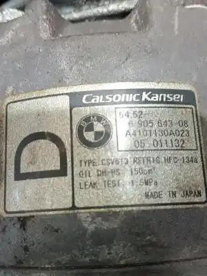 Second-hand car spare part air conditioning compressor for bmw x3 (e83) 2.0 d oem iam references 690564308  