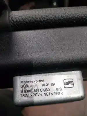 Second-hand car spare part parcel shelf for seat leon (5f1) style oem iam references 5f9861691c  