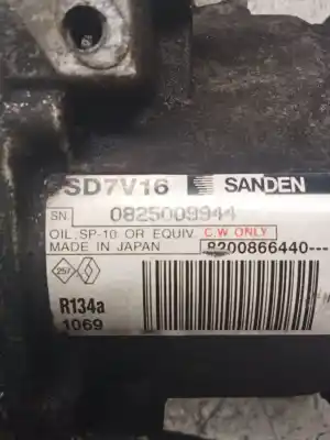 Peça sobressalente para automóvel em segunda mão compressor de ar condicionado a/a a/c por dacia logan (ls_) 1.5 dci (ls0k) referências oem iam    Peça sobressalente para automóvel em segunda mão compressor de ar condicionado a/a a/c por dacia logan (ls_) 1.5 dci (ls0k) referências oem iam