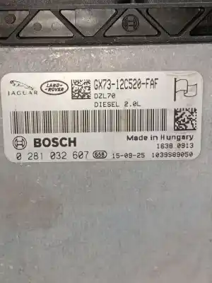 Автозапчастина б/у ебу контролер двигуна для land rover range rover evoque (l538) 2.0 d 4x4 посилання на oem iam 0281032607  1039s89050