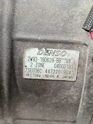 Second-hand car spare part air conditioning compressor for jaguar xj 8 3.2 oem iam references 2w9319d629bb  4472209041