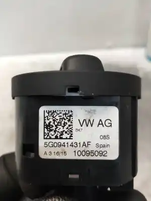 Peça sobressalente para automóvel em segunda mão comutador de luzes por seat leon (5f1) style referências oem iam 5g0941431af  10095092