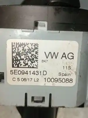 Автозапчастина б/у управління світлом для skoda octavia iii (5e3, nl3, nr3) 2.0 tdi посилання на oem iam 5e0941431d  