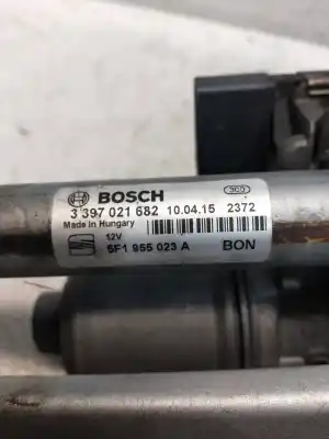 Second-hand car spare part front windshield wiper motor for seat leon (5f1) reference oem iam references 5f1955119  5f1955023a