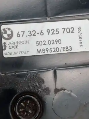 Peça sobressalente para automóvel em segunda mão termoventilador elétrico por bmw x3 (e83) 2.0 d referências oem iam 67326925702  