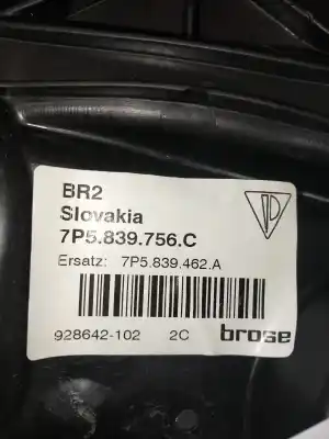 Автозапчастина б/у регулятор скла заднього правого для porsche cayenne (typ 92aa) diesel посилання на oem iam 7p5839756c  